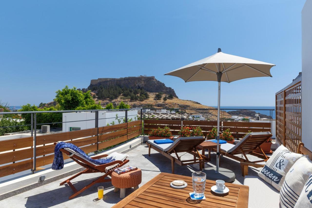 Lindosaquaview Luxury Villa ภายนอก รูปภาพ
