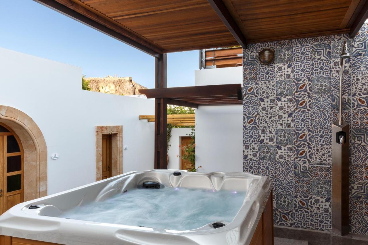 Lindosaquaview Luxury Villa ภายนอก รูปภาพ